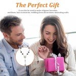 Coffee Car Rosary Pendant for Rearview Mirror