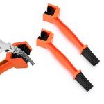 Ziciner Double-Ended Chain Cleaning Brush Set