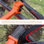 Ziciner Double-Ended Chain Cleaning Brush Set