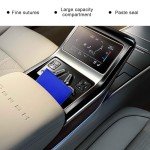 Leather Car Document Holder - 2 Pack (Blue)