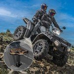 KEMIMOTO Adjustable ATV Passenger Foot Rest, Black