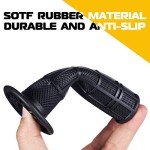 Universal 78-Inch Soft Rubber ATV Handlebar Grips