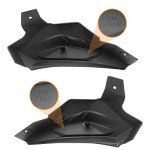 Maverick X3 Rear Cage Trim Plastic Cover Set