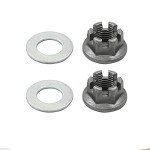 Motorparty Rear Axle Hub Nut Washer for Yamaha ATVs