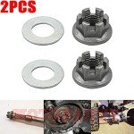 Motorparty Rear Axle Hub Nut Washer for Yamaha ATVs