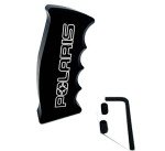 Custom Billet Pistol Grip Shift knob Shifter Polaris RZR Ranger Sportsman Made 6061 Aluminum (Black Anode)
