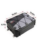 KEMIMOTO 16L Waterproof Insulated Motorcycle Cooler Bag