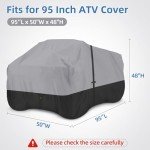 Heavy-Duty Waterproof ATV Cover for All Weather