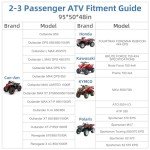 Heavy-Duty Waterproof ATV Cover for All Weather