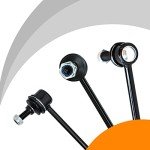 ATV Front Stabilizer Bar Link Suspension Kit 2 PCS