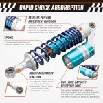 320mm Universal Rear Air Shock Absorbers for ATVs