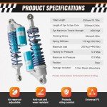 320mm Universal Rear Air Shock Absorbers for ATVs