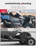 KEMIMOTO Aluminum Full Doors for Can-Am X3