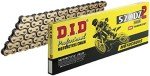 DID 520DZ-120 Gold Motorcycle Chain with Connector