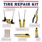 12V Portable Air Compressor with Tire Repair Kit