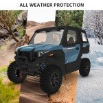 KEWISAUTO TPE Front Floor Mats for Polaris Xpedition