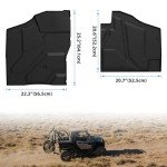 KEWISAUTO TPE Front Floor Mats for Polaris Xpedition