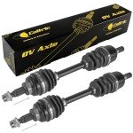 Caltric Front Left & Right Axles for Honda TRX300