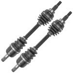 Caltric Front Left & Right Axles for Honda TRX300