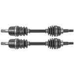Caltric Front Left & Right Axles for Honda TRX300