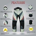 PROFIRST Waterproof Motorcycle Pants with Armor