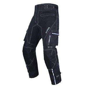 Men's Hi-Vis Motocross Riding Pants - Black