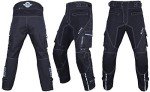 Men's Hi-Vis Motocross Riding Pants - Black