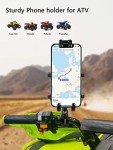 ATV Phone Holder - One-Hand Operation Mount