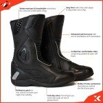 Kronox Men's Riding Boots for ATV and Dirt Bikes