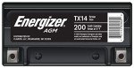 Energizer TX14 AGM 12V ATV Motorcycle Battery