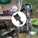 lifgarfe Universal Trailer Winch Plate Hitch Mount Winch Cradle Mounting Plate with 2" Receiver Fit for ATV UTV