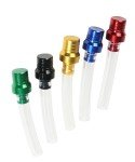 ESEWALAS 5PCS Motorcycle Gas Tank,Motorcycle Fuel Tank Air Vent Gas Cap Fuel Gas Tank Cap,Car Accessories Breathing Tube Hose Two-Way Fuel-Saving Breather Cap for All Off-Road Motorcycle,ATV,Dirt Bike