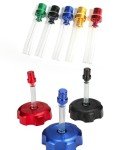 ESEWALAS 5PCS Motorcycle Gas Tank,Motorcycle Fuel Tank Air Vent Gas Cap Fuel Gas Tank Cap,Car Accessories Breathing Tube Hose Two-Way Fuel-Saving Breather Cap for All Off-Road Motorcycle,ATV,Dirt Bike