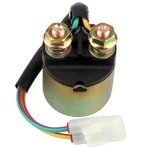 TRX350 Starter Solenoid Relay for Honda Rancher 350 400 ATV 4x4 Foreman 400 450 500 Foreman Rubicon 500 FourTrax 200 FourTrax Foreman 400 Pioneer 700 Rincon 650 680 Sportrax 450 Sportrax 90