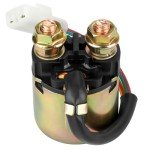 TRX350 Starter Solenoid Relay for Honda Rancher 350 400 ATV 4x4 Foreman 400 450 500 Foreman Rubicon 500 FourTrax 200 FourTrax Foreman 400 Pioneer 700 Rincon 650 680 Sportrax 450 Sportrax 90