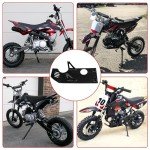 GREHUA Aluminum Pit Bike Engine Skid Plate for 110cc 125cc 140cc 50cc 70cc 90cc CRF50 XR50 XR70 CXR50 SSR110 125 Coolster Apollo Lifan YX Thumpstar Kymco GMX Demonx TaoTao DB17 Dirt Bike Parts Black