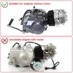 GREHUA Aluminum Pit Bike Engine Skid Plate for 110cc 125cc 140cc 50cc 70cc 90cc CRF50 XR50 XR70 CXR50 SSR110 125 Coolster Apollo Lifan YX Thumpstar Kymco GMX Demonx TaoTao DB17 Dirt Bike Parts Black