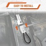 KEMIMOTO UTV Seat Belt Bypass Compatible with Teryx 1000 2020+ Teryx 4 800 2017+ Teryx S 2021+ 2 4 Seater UTV Harness Override Switch Connect Compatible with All Kawasaki Mule YXZ Viking