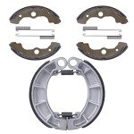 Front & Rear Brake Shoes for Honda Rancher 350 2000-2006/ Honda Rancher 400 2004-2007/Honda Foreman 400 1995-2003/Honda Foreman 450 1998-2004