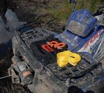 Mile Marker PE2500 ATV/UTV/Side-by-Side Electric Winch with Steel Cable - 2500 lb. Capacity, Silver (77-50105BW)