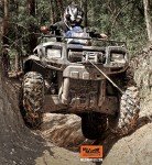 Mile Marker PE2500 ATV/UTV/Side-by-Side Electric Winch with Steel Cable - 2500 lb. Capacity, Silver (77-50105BW)