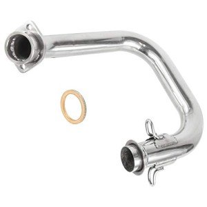 Caltric Muffler Pipe with Gasket Compatible with Yamaha Viking 700 YXM700 4X4 2014 2015-2021