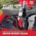 ATV Clamp-on Gun Holder with Rubber Straps