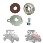 Chikia Clutch Cover Bearing Bracket Kit Replacement for Hisun 400 450 500 550 700 750 ATV UTV,Massimo,Coleman,Bennche,Axis,Cub Cadet,replacement for Yamaha Grizzly Rhino