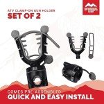 ATV Clamp-on Gun Holder with Rubber Straps