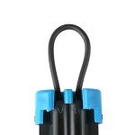 PLUSUTV 2PCS for Polaris Ranger Seat Belt Bypass for UTV Seat Belt Bypass Harness Override Seat Bypass for Polaris RZR Ranger 570-1000 XP Bypass Connector Plug Accessories Black