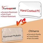 StarknightMT Scratch-Resistant UTV Windshield for Polaris