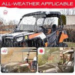 StarknightMT Scratch-Resistant UTV Windshield for Polaris