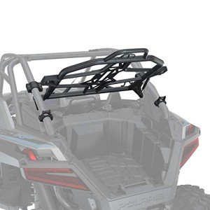 Polaris Spare Tire Holder with Y-Strap, Matte Black