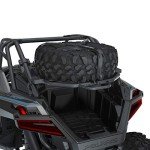 Polaris Spare Tire Holder with Y-Strap, Matte Black